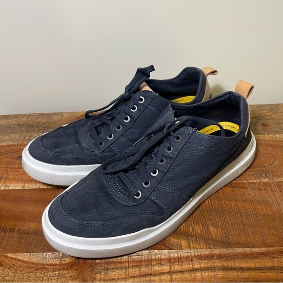 Cole Haan Other - Cole Haan Grandpro Rally Navy Canvas Sneakers, Men’s Size 10